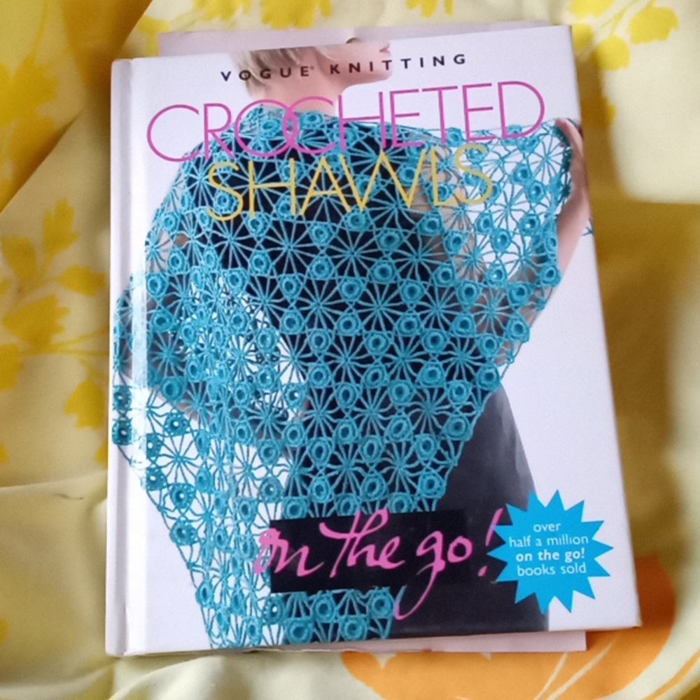 Crocheted Shawls, used book, nice book,